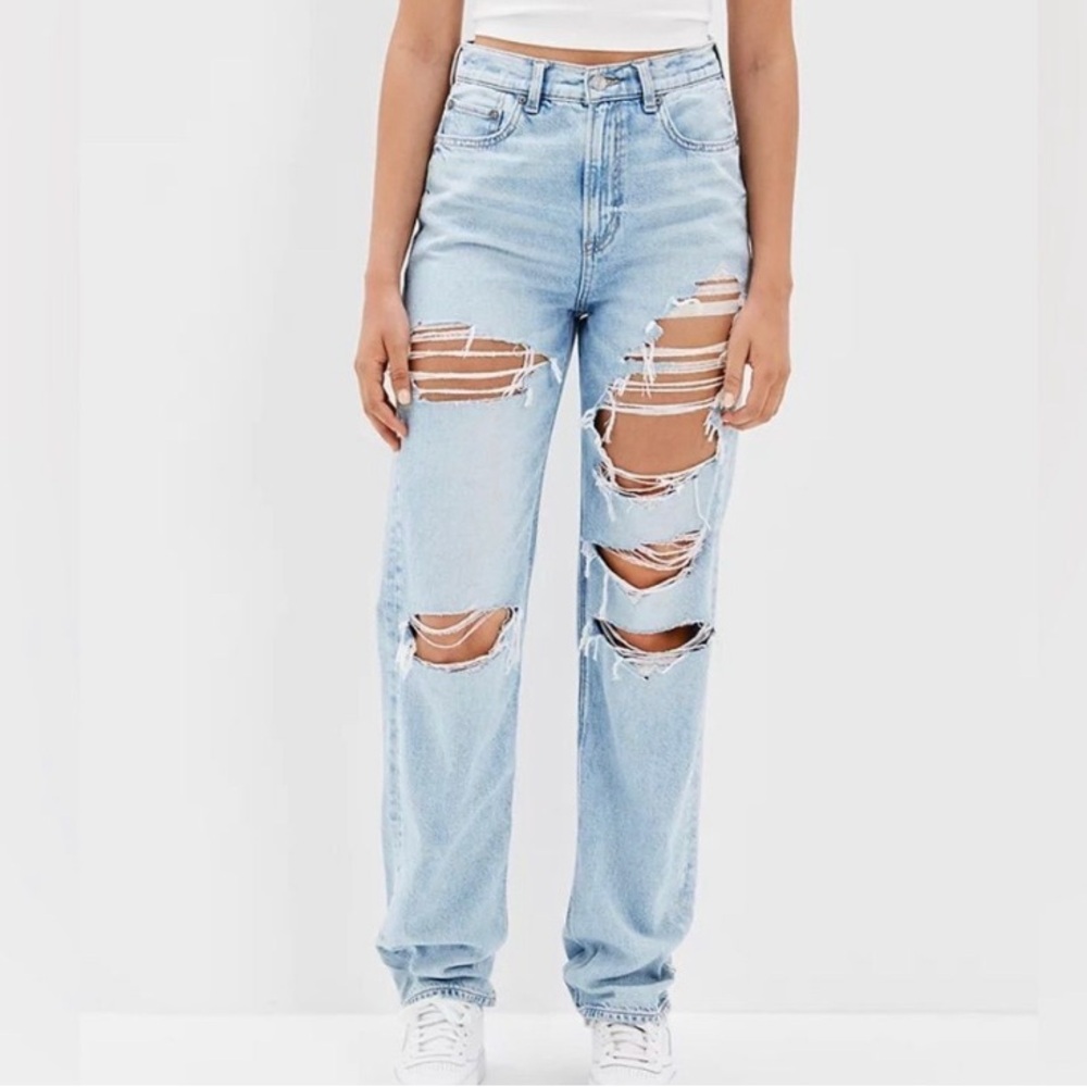 NWT American Eagle Baggy Mom Jeans